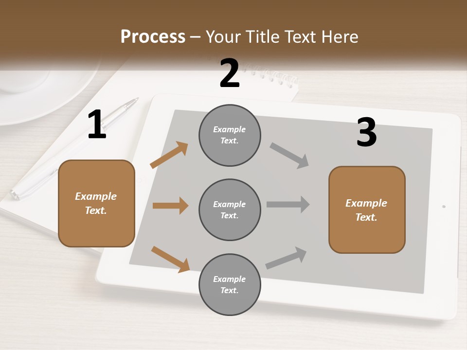 Nature Blue Sky Background PowerPoint Template
