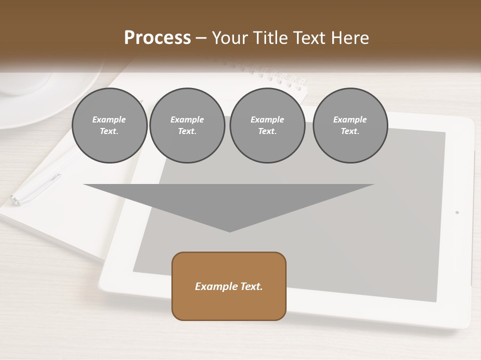 Nature Blue Sky Background PowerPoint Template