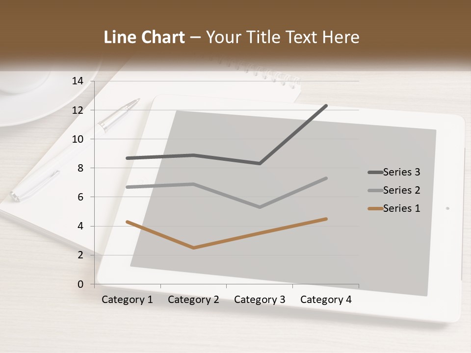 Nature Blue Sky Background PowerPoint Template