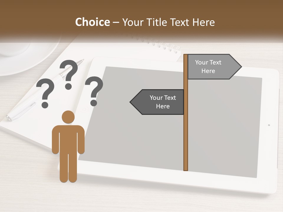 Nature Blue Sky Background PowerPoint Template