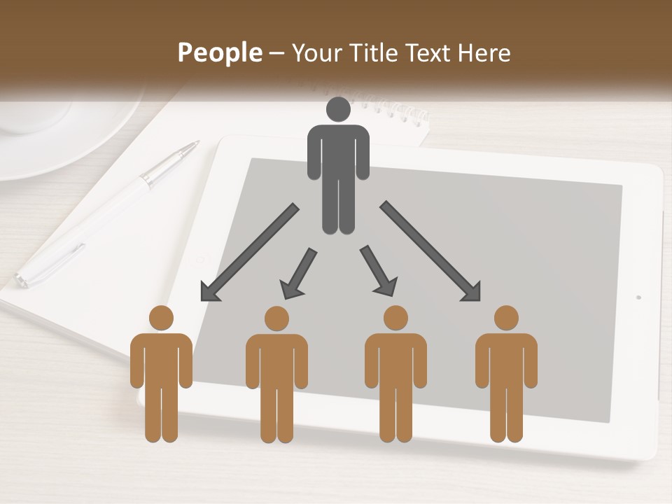 Nature Blue Sky Background PowerPoint Template