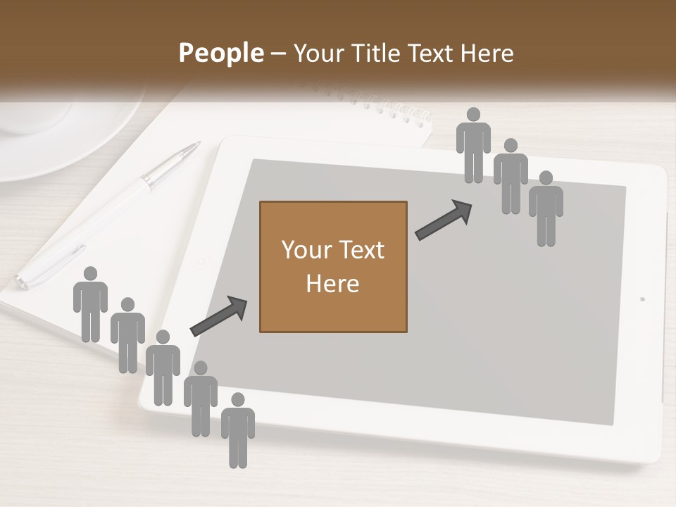 Nature Blue Sky Background PowerPoint Template