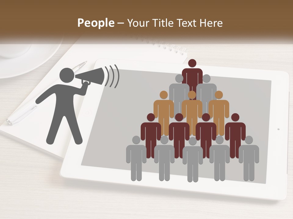 Nature Blue Sky Background PowerPoint Template