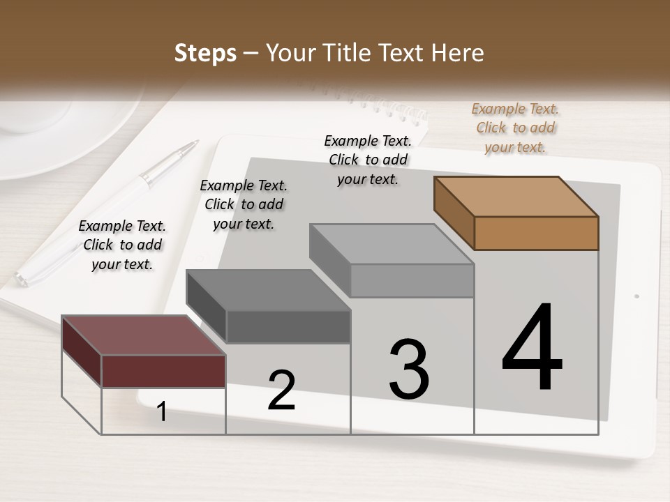 Nature Blue Sky Background PowerPoint Template