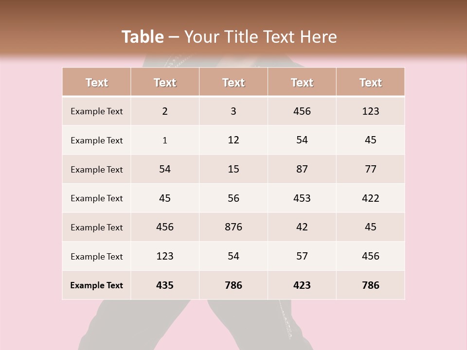 Garden Architect Model PowerPoint Template