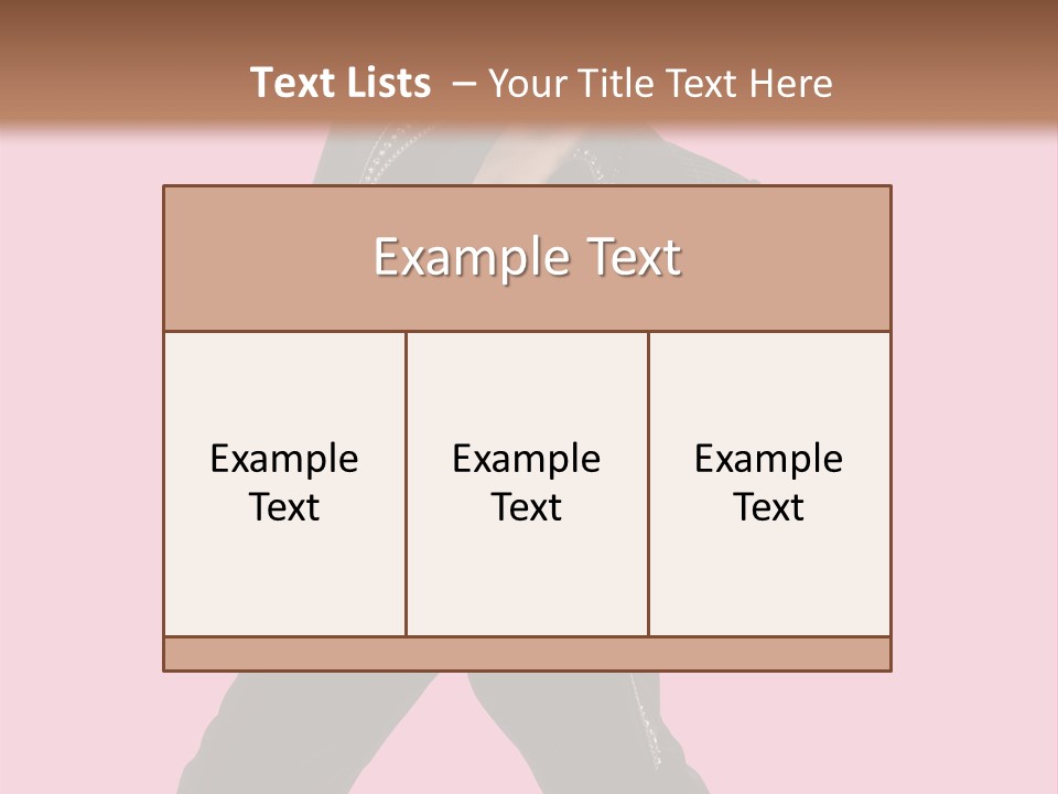 Garden Architect Model PowerPoint Template