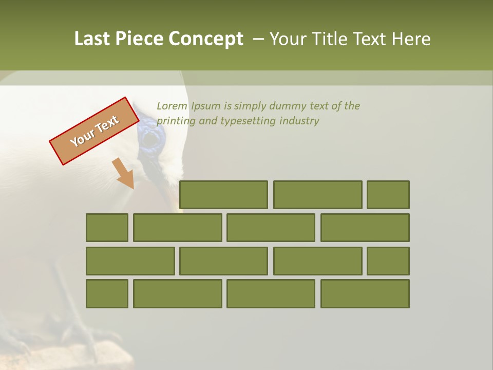 Construct New Blue Sky PowerPoint Template