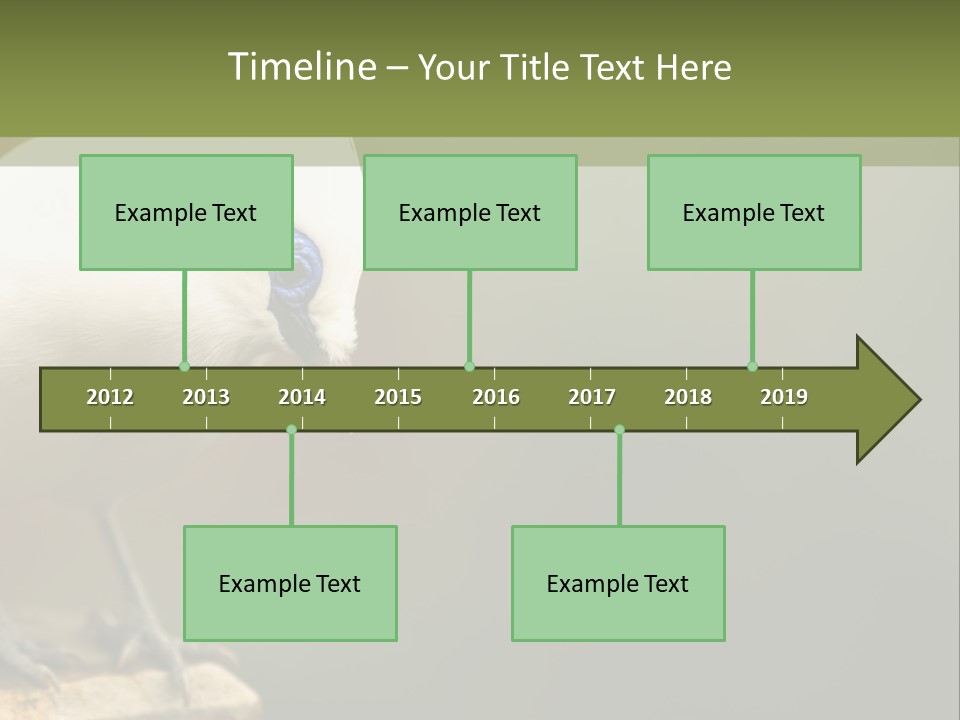 Construct New Blue Sky PowerPoint Template