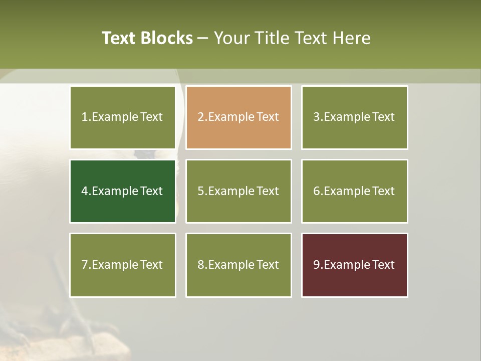 Construct New Blue Sky PowerPoint Template
