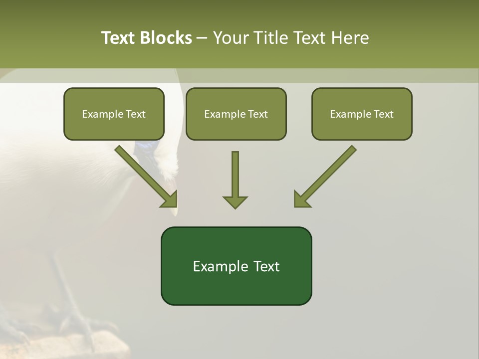 Construct New Blue Sky PowerPoint Template