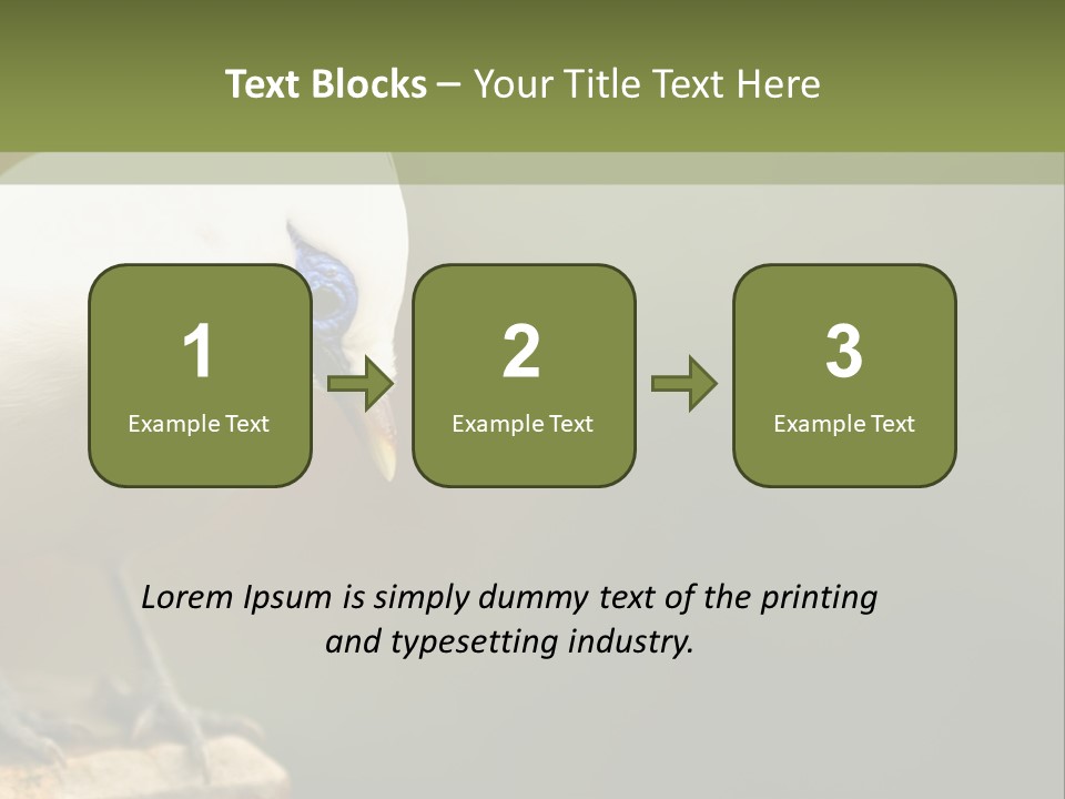 Construct New Blue Sky PowerPoint Template