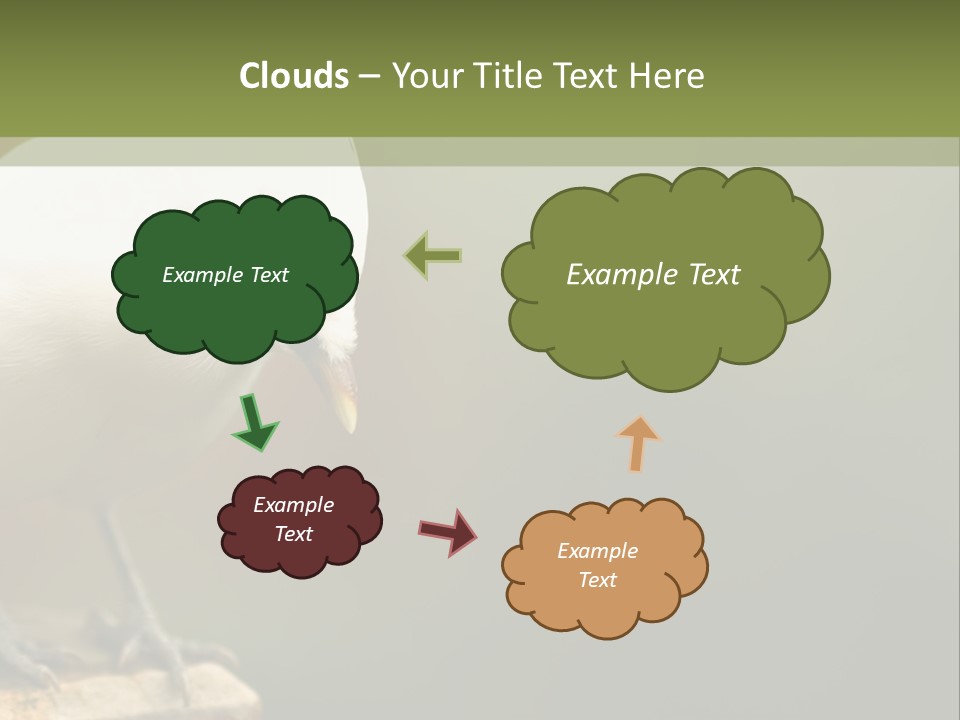 Construct New Blue Sky PowerPoint Template