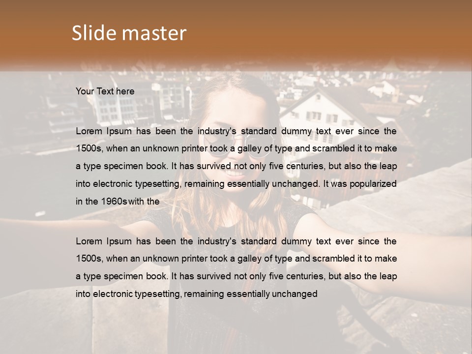 Construction Residential Man PowerPoint Template