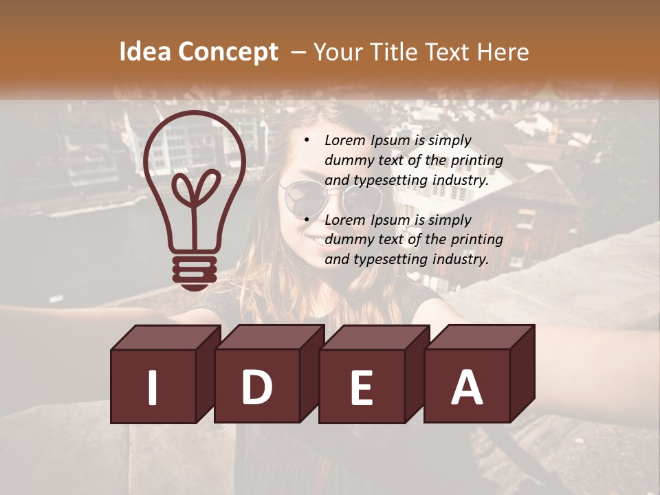 Construction Residential Man PowerPoint Template