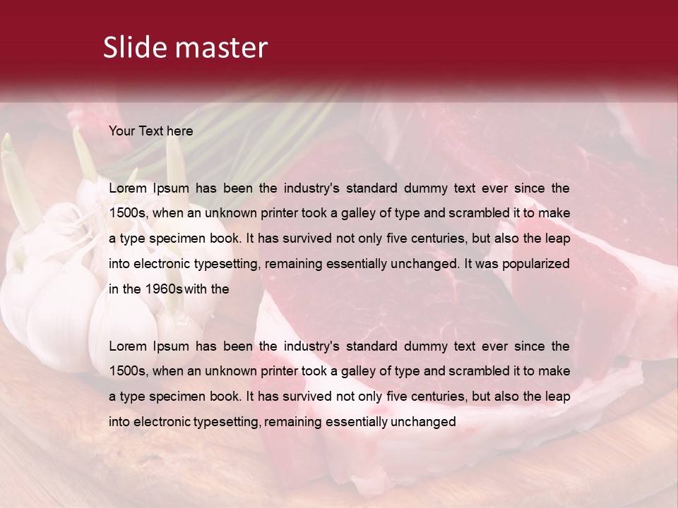 Property Leaf Small PowerPoint Template