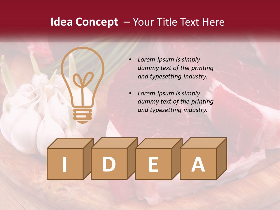 Property Leaf Small PowerPoint Template