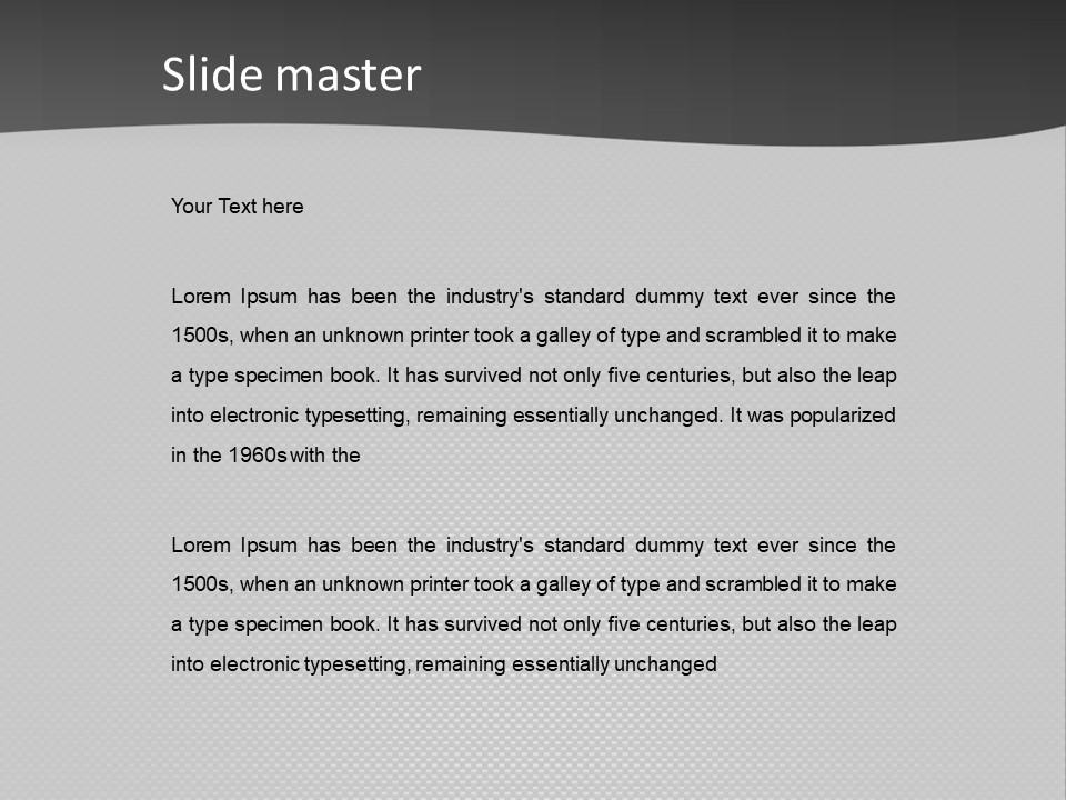 Hand Dream Garden PowerPoint Template