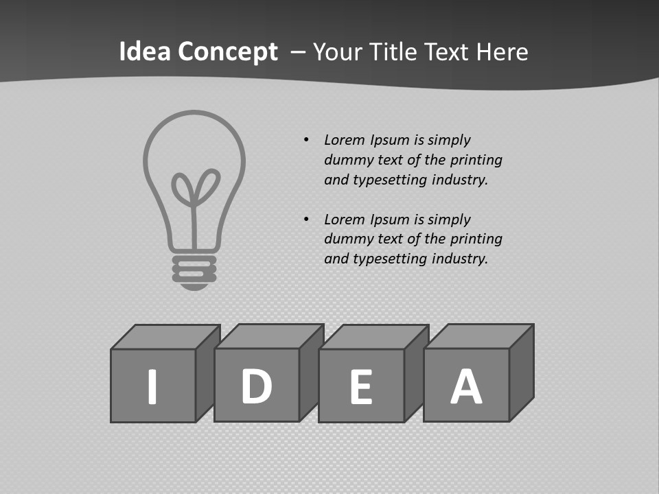 Hand Dream Garden PowerPoint Template