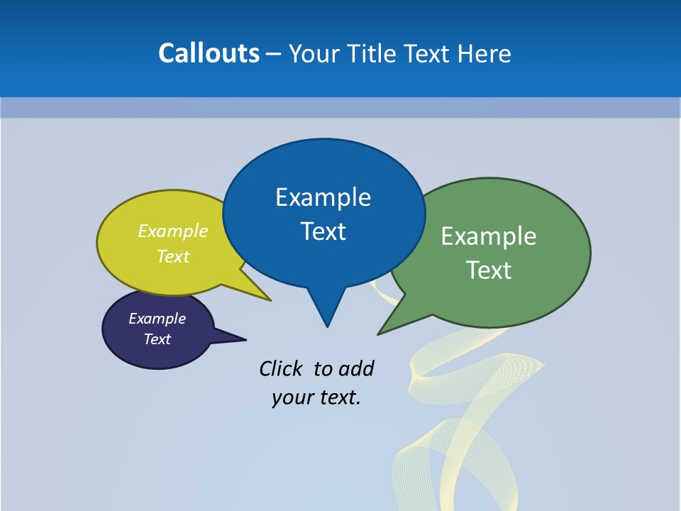 Home Buy Blue Sky PowerPoint Template