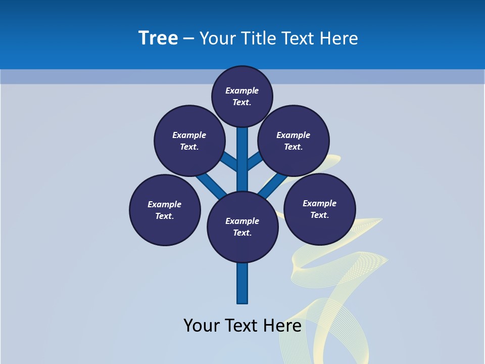 Home Buy Blue Sky PowerPoint Template