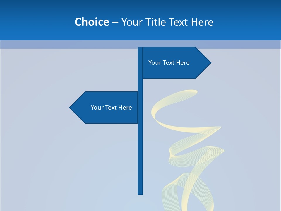 Home Buy Blue Sky PowerPoint Template