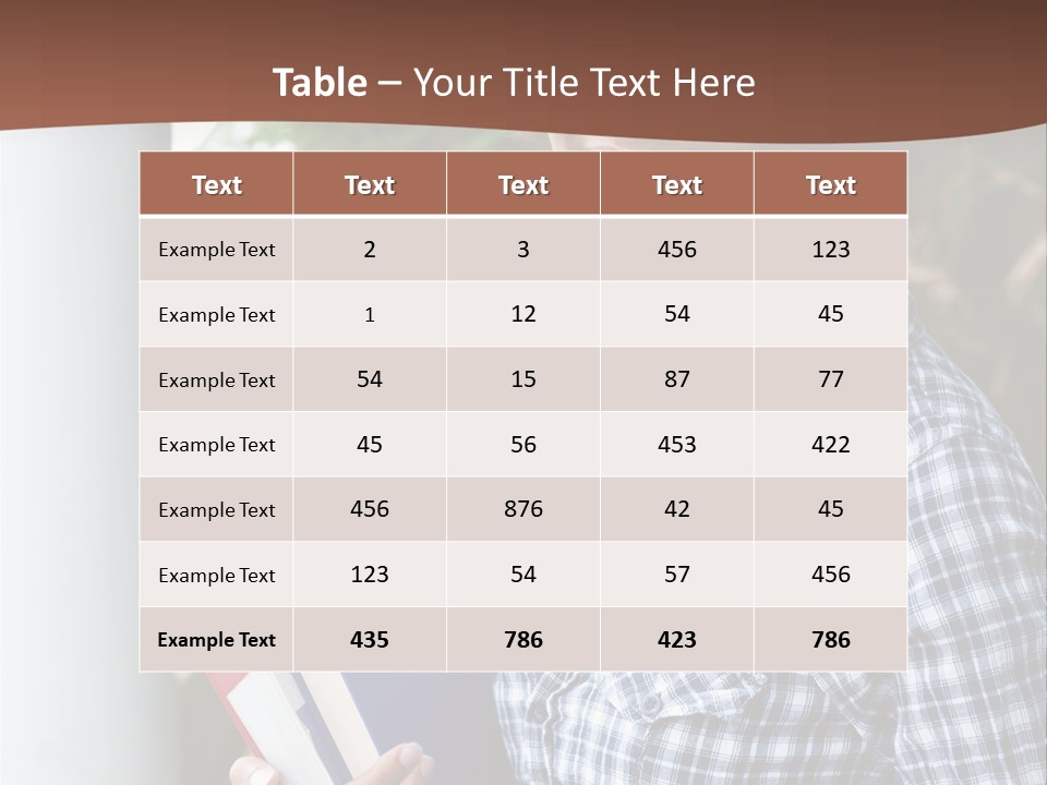 Grass Made Conceptual PowerPoint Template