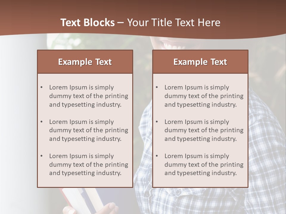 Grass Made Conceptual PowerPoint Template