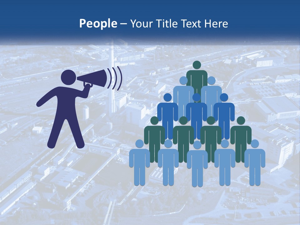 Ownership Construction Man PowerPoint Template