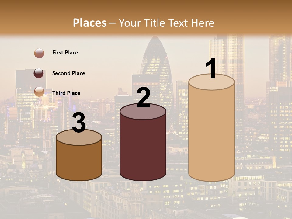 Construction Blue Sky Green PowerPoint Template