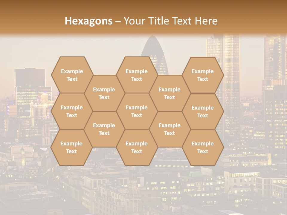 Construction Blue Sky Green PowerPoint Template