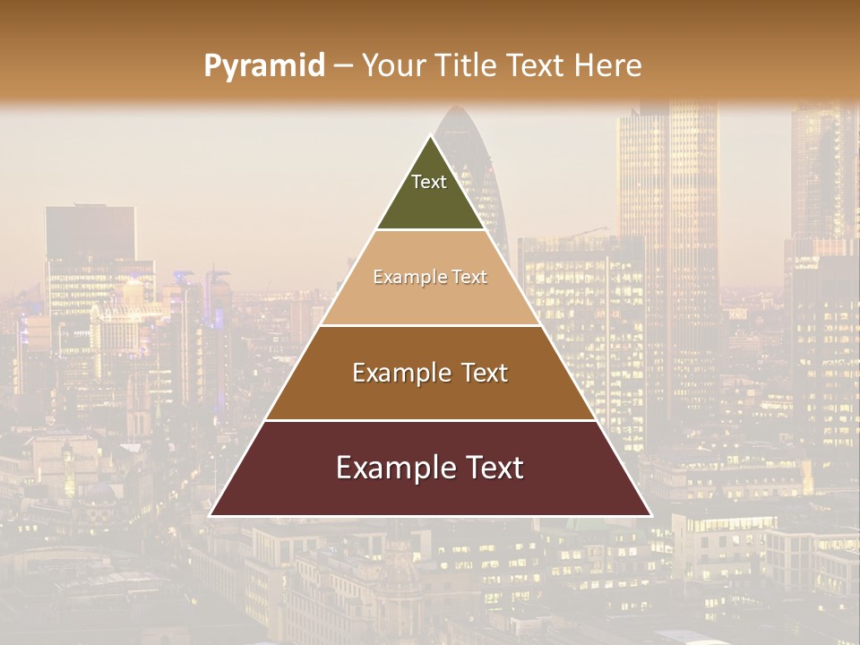 Construction Blue Sky Green PowerPoint Template