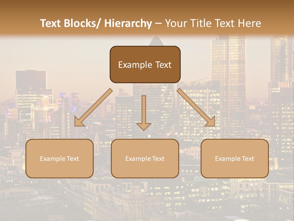 Construction Blue Sky Green PowerPoint Template