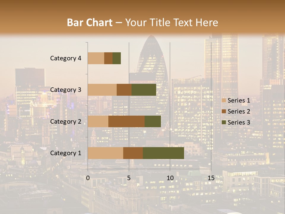 Construction Blue Sky Green PowerPoint Template