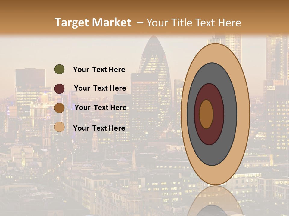 Construction Blue Sky Green PowerPoint Template