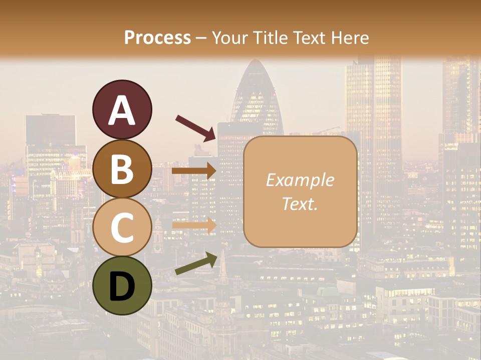 Construction Blue Sky Green PowerPoint Template