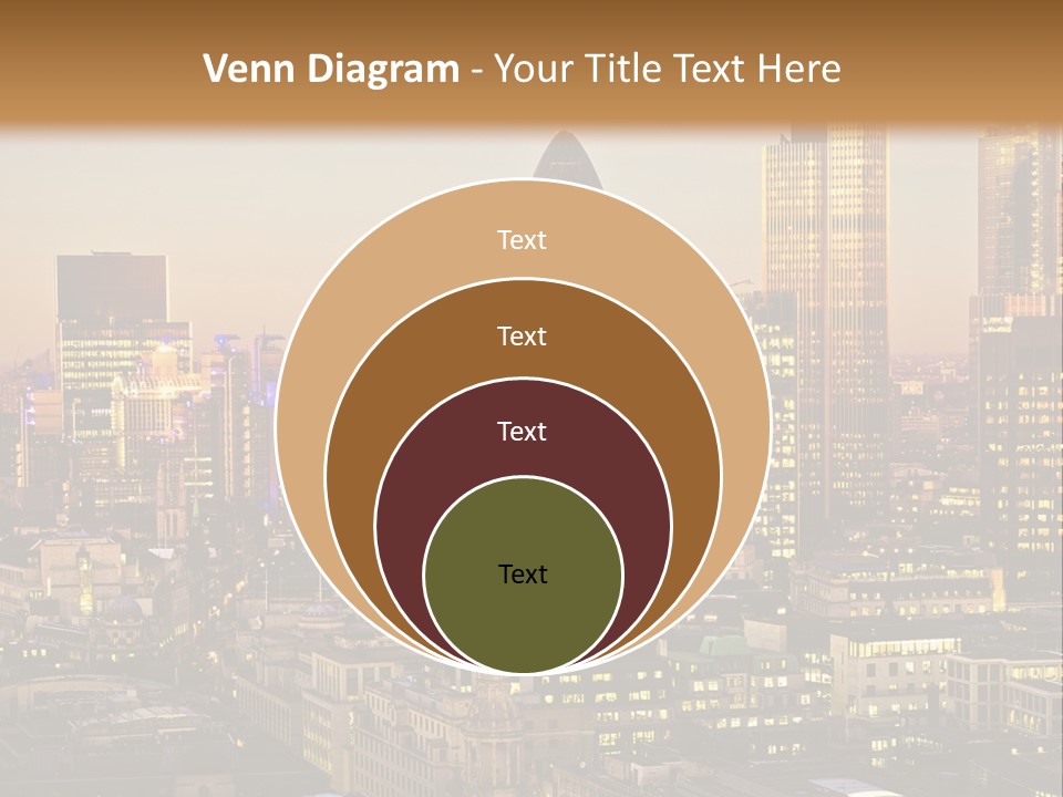 Construction Blue Sky Green PowerPoint Template