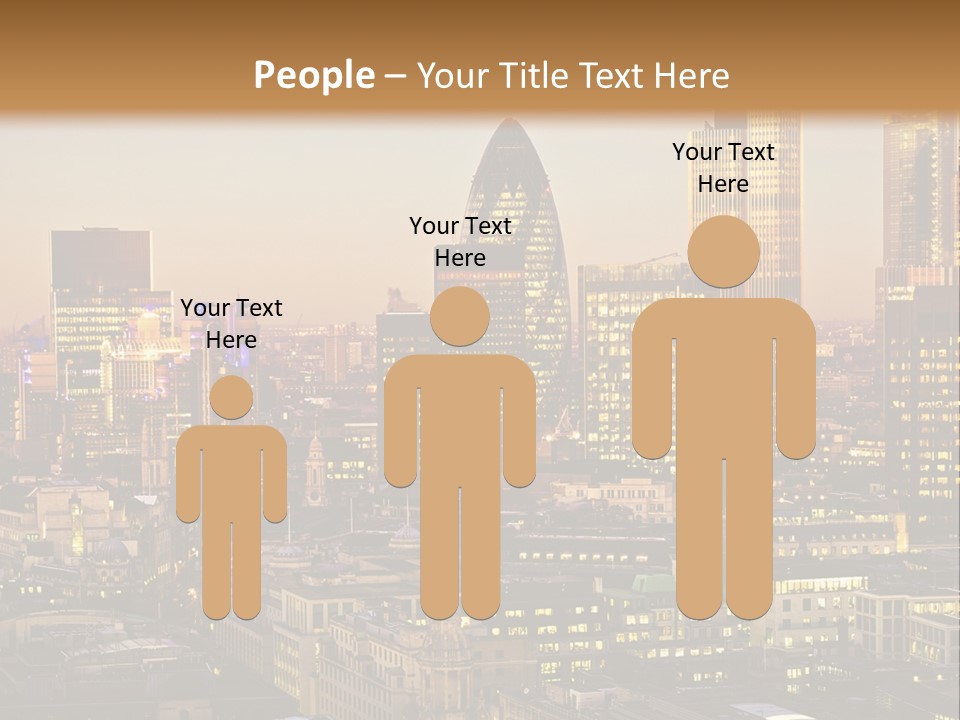 Construction Blue Sky Green PowerPoint Template