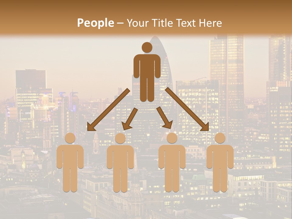 Construction Blue Sky Green PowerPoint Template