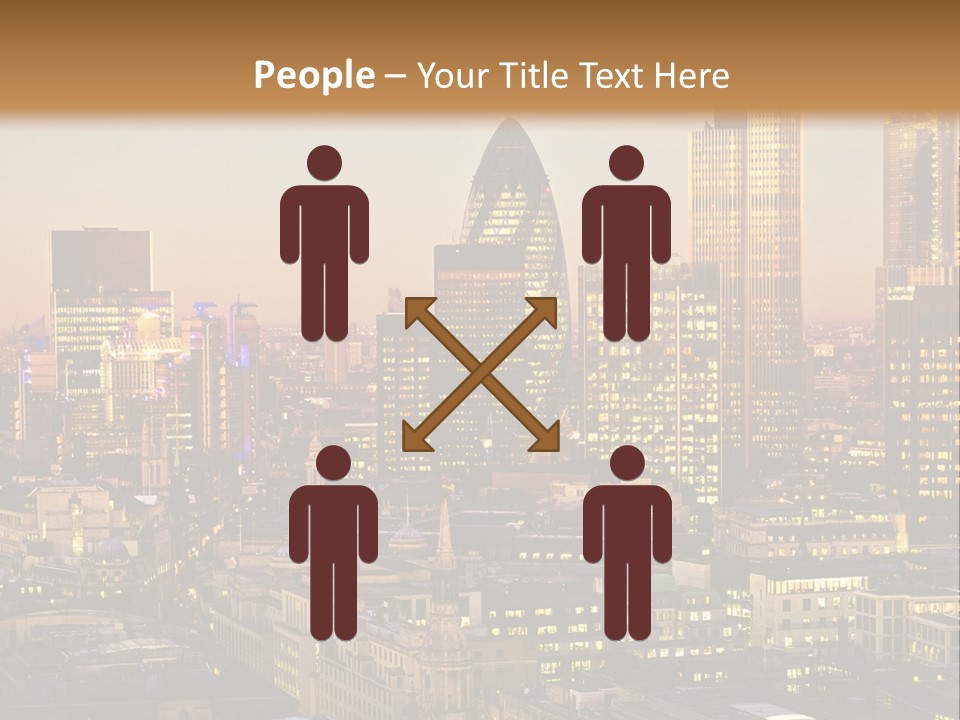 Construction Blue Sky Green PowerPoint Template