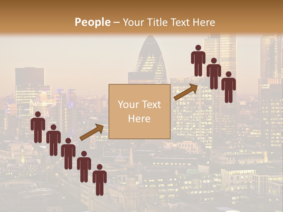 Construction Blue Sky Green PowerPoint Template