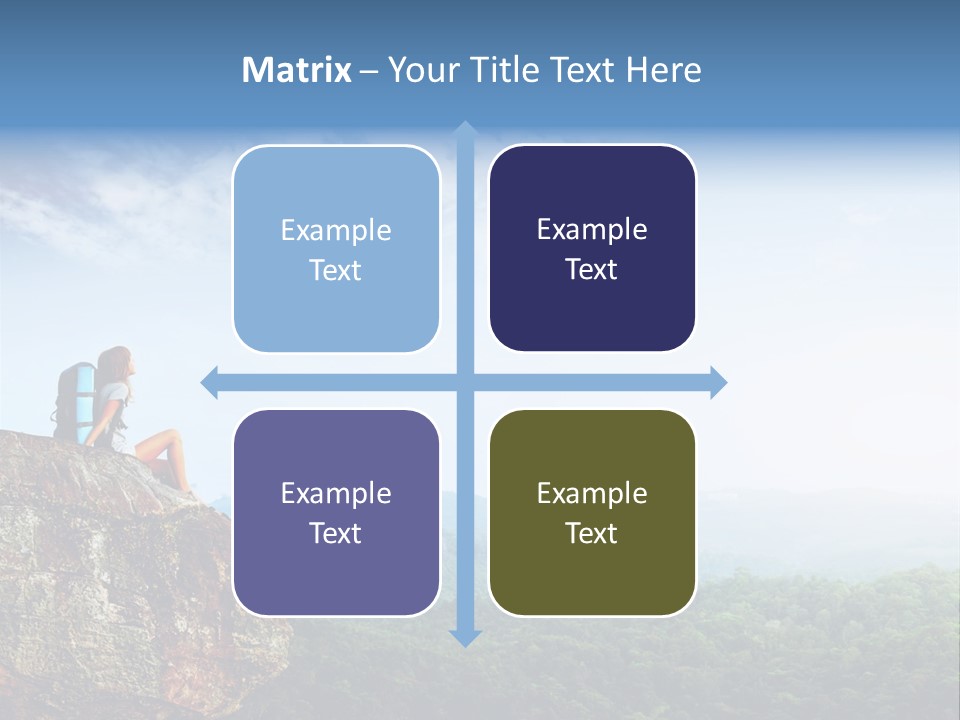Conceptual Architecture Man PowerPoint Template