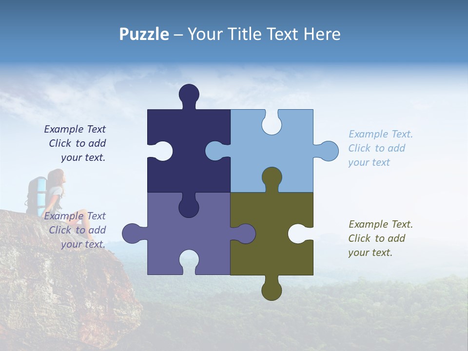 Conceptual Architecture Man PowerPoint Template