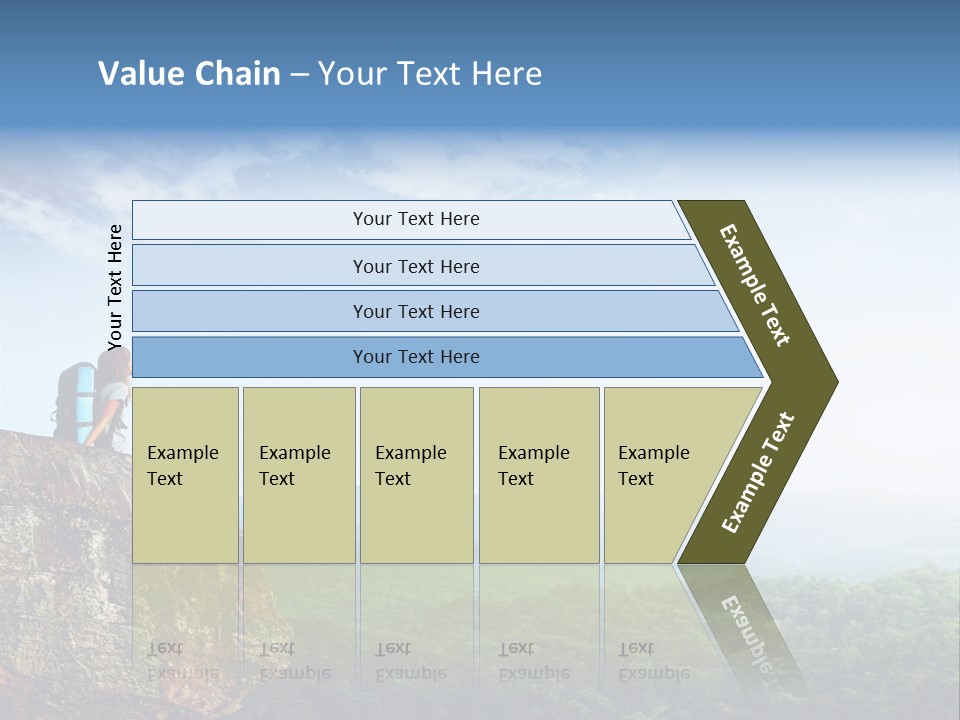 Conceptual Architecture Man PowerPoint Template