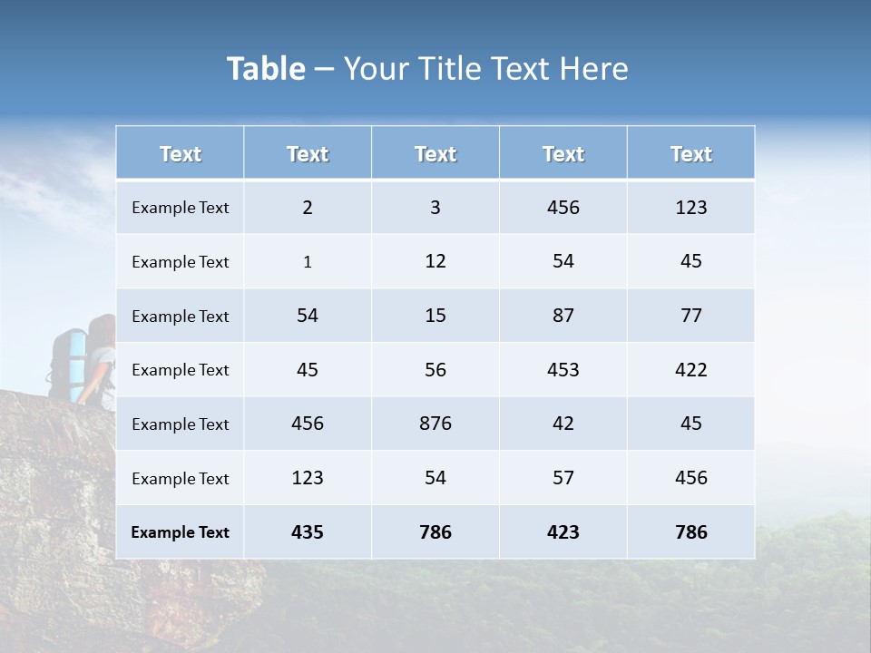 Conceptual Architecture Man PowerPoint Template