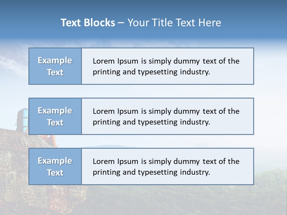 Conceptual Architecture Man PowerPoint Template