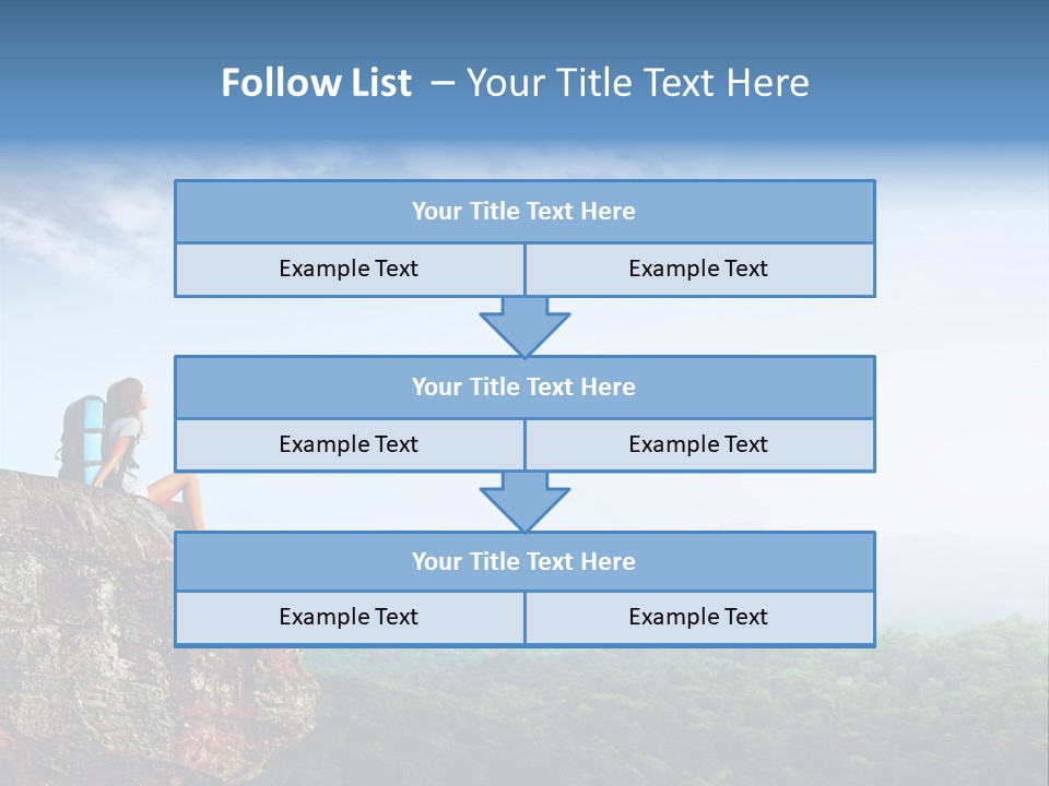 Conceptual Architecture Man PowerPoint Template
