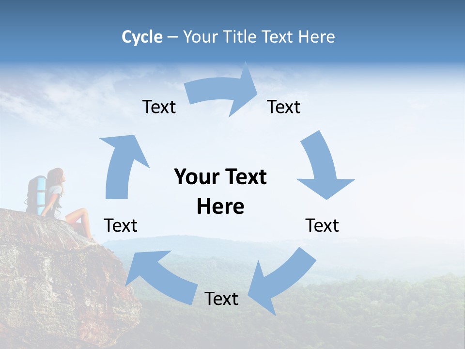 Conceptual Architecture Man PowerPoint Template