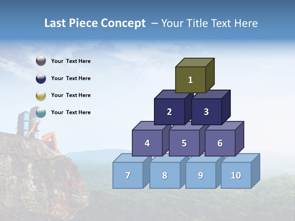 Conceptual Architecture Man PowerPoint Template