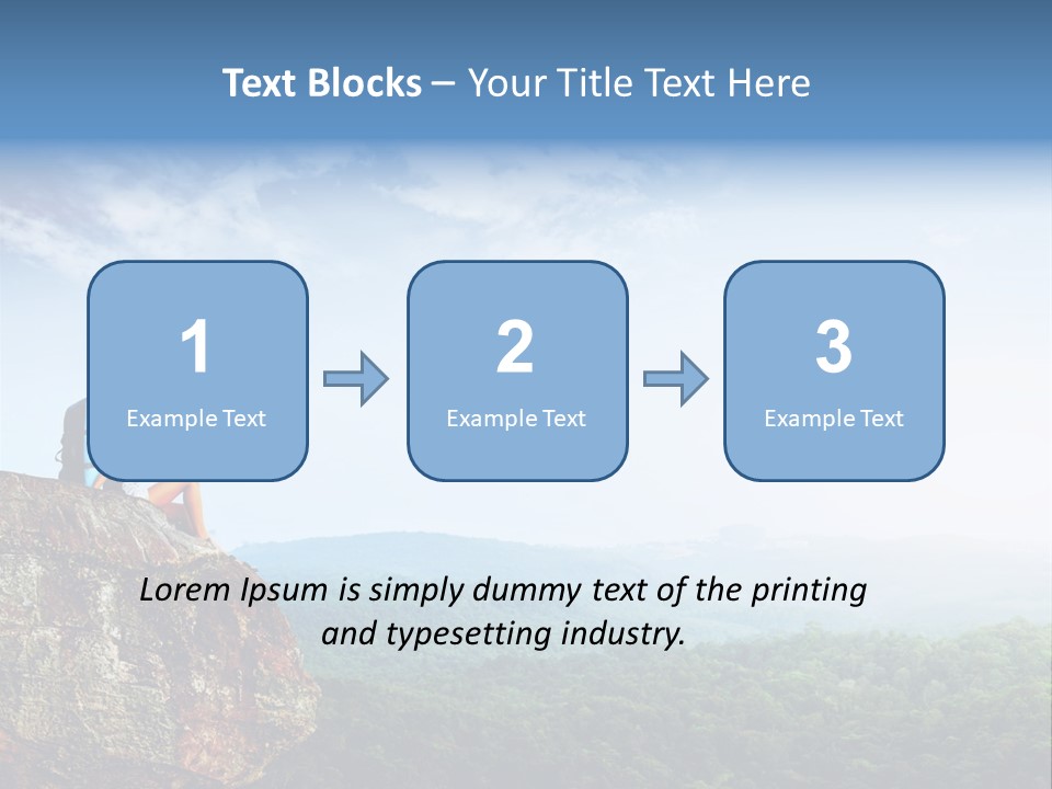 Conceptual Architecture Man PowerPoint Template