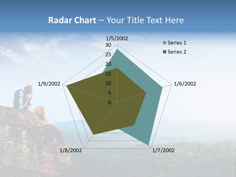 Conceptual Architecture Man PowerPoint Template